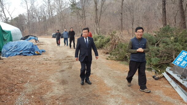 석모도자연휴양림 방문 및 현안사항 청취