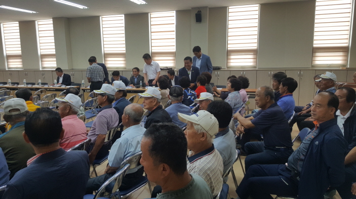 군수님 읍면방문(불은면) 참석