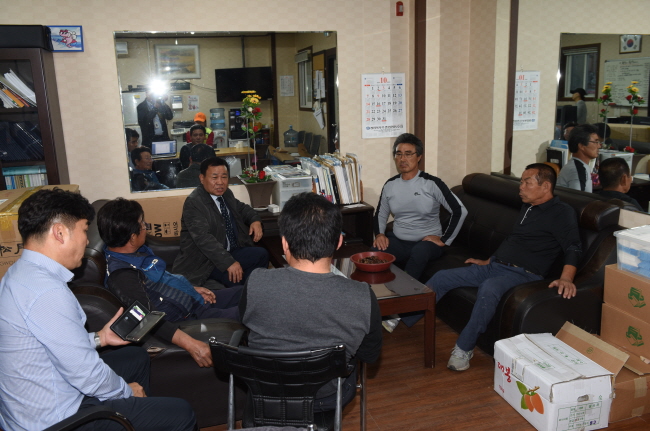 새우젓축제 추진위원회 격려 및 건의사항 청취