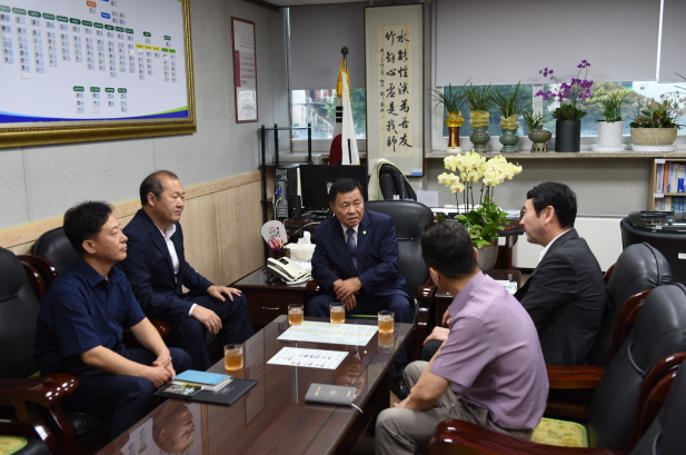 건강보험공단 인천서부지사 서범식지사장님 간담회