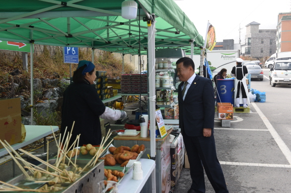 강화농협 농산물 직거래장터 방문