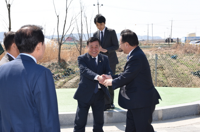 김부겸 행정안전부 장관 교동면 방문