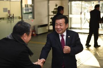 농업인 실용교육(포도,오이) 격려