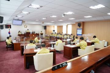 제266회 강화군의회 임시회 개회식