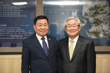 안양대학교 장병집 총장 의장실 방문