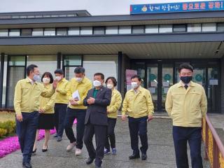 코로나19대응 인천시장 강화군 격려 방문
