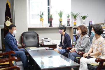 국민건강보험공단 인천서부지사장과의 간담회