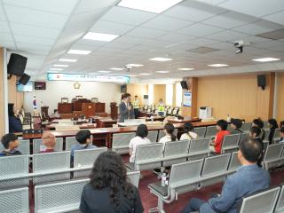 2025년 강화초등학교 학생 강화군의회 체험 방문