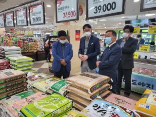 강화 농수산물 판매 현장 방문