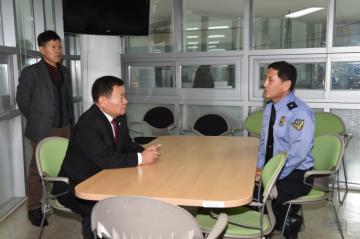 해양경찰 및 소방대원 위문격려